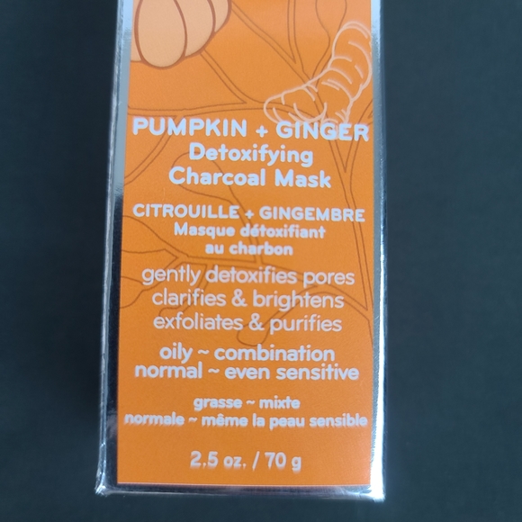 Purlisse Pumpkin + Ginger Detoxifying Charcoal. Mask - Picture 5 of 5
